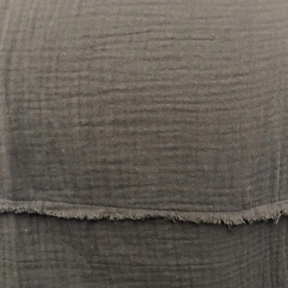 Pull&Bear Dark Gray Oversized Popover Shirt - Picture 7 of 10